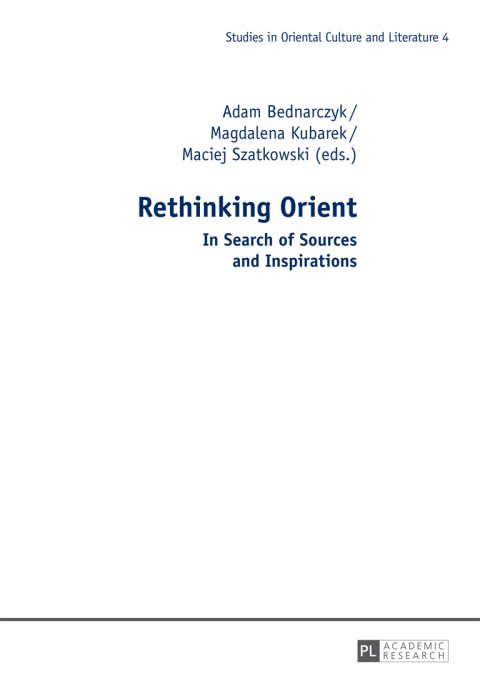 Cover image for book Rethinking Orient