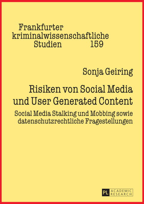Cover image for book Risiken von Social Media und User Generated Content