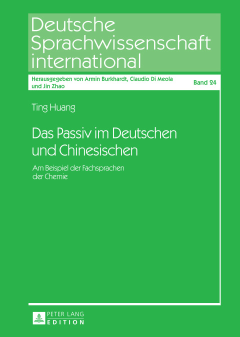 Cover image for book Das Passiv im Deutschen und Chinesischen