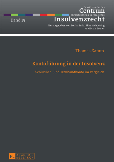 Cover image for book Kontofuehrung in der Insolvenz