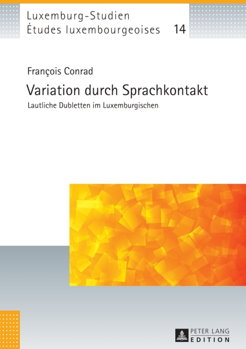 Cover image for book Variation durch Sprachkontakt