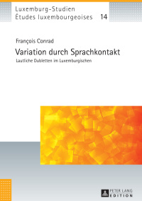 Titelbild: Variation durch Sprachkontakt 1st edition 9783631727492