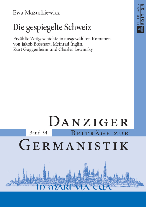Cover image for book Die gespiegelte Schweiz