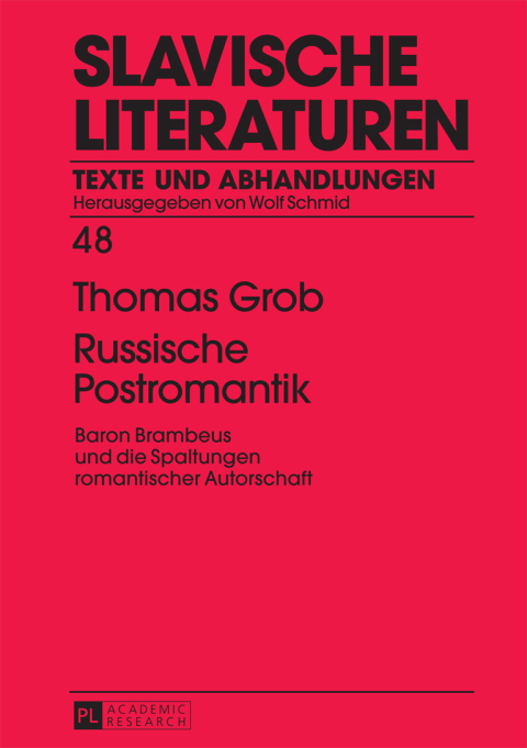 Cover image for book Russische Postromantik