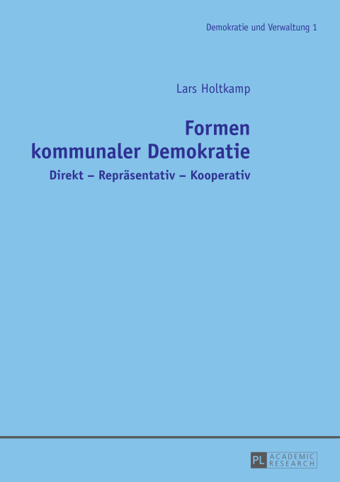 Cover image for book Formen kommunaler Demokratie