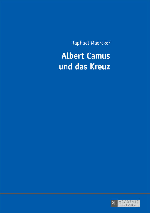 Cover image for book Albert Camus und das Kreuz