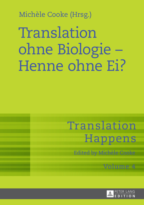 Cover image for book Translation ohne Biologie – Henne ohne Ei?