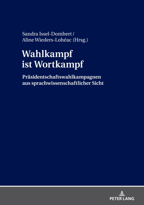 Cover image for book Wahlkampf ist Wortkampf