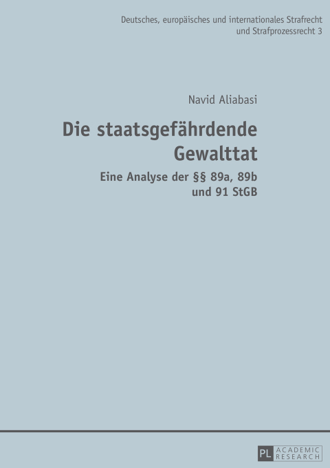Cover image for book Die staatsgefaehrdende Gewalttat