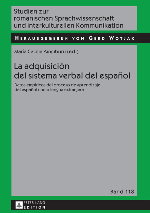 Cover image for book La adquisición del sistema verbal del español