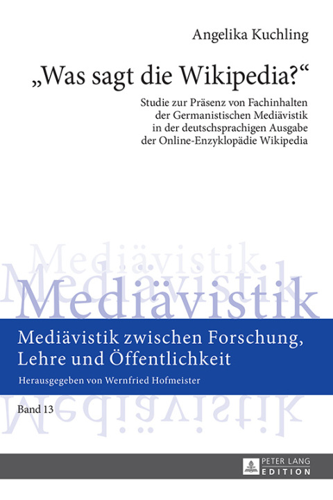 Cover image for book «Was sagt die Wikipedia?»