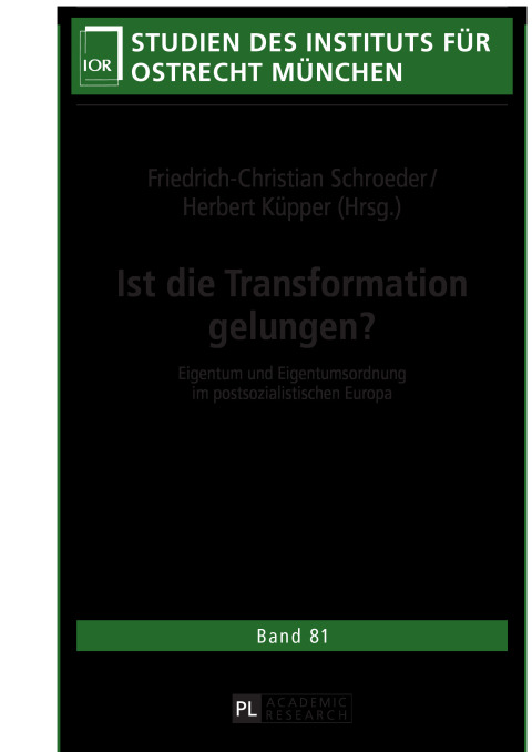 Cover image for book Ist die Transformation gelungen?