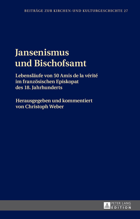 Cover image for book Jansenismus und Bischofsamt