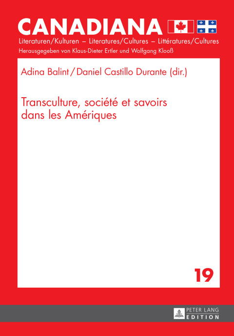 Cover image for book Transculture, société et savoirs dans les Amériques