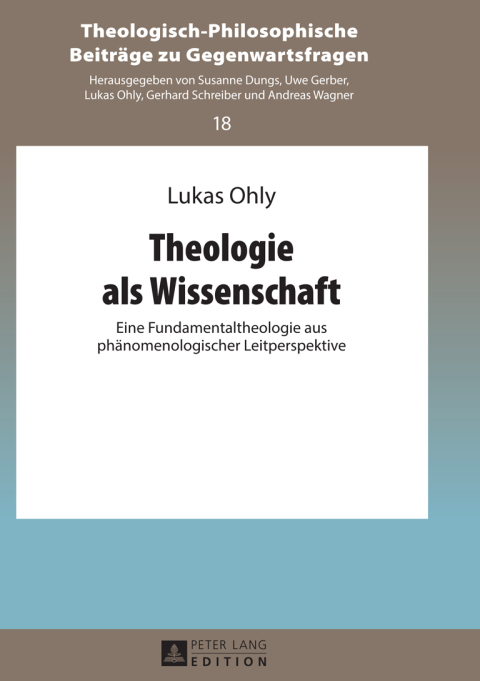 Cover image for book Theologie als Wissenschaft