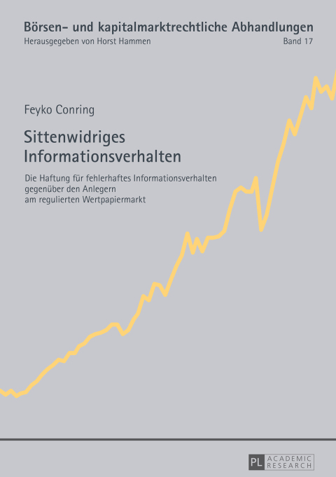 Cover image for book Sittenwidriges Informationsverhalten