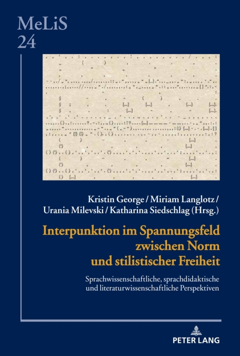 Cover image for book Interpunktion im Spannungsfeld zwischen Norm und stilistischer Freiheit
