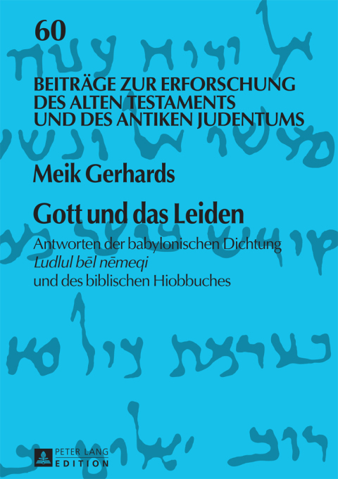 Cover image for book Gott und das Leiden