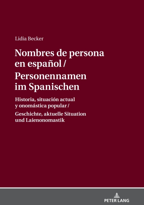 Cover image for book Personennamen im Spanischen / Nombres de persona en español