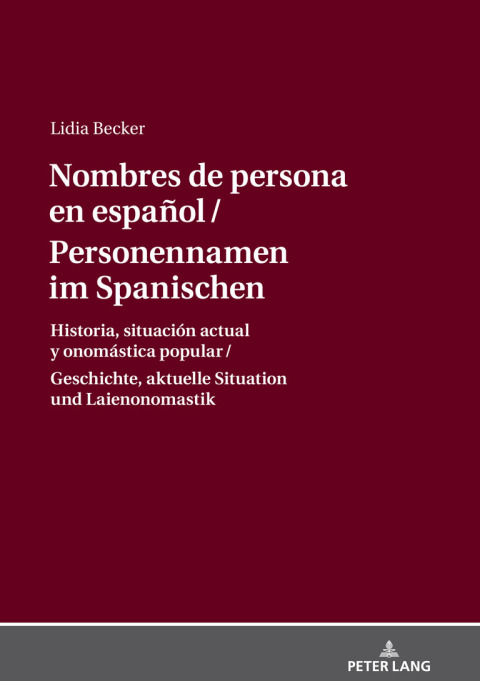 Cover image for book Personennamen im Spanischen / Nombres de persona en español