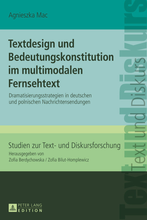 Cover image for book Textdesign und Bedeutungskonstitution im multimodalen Fernsehtext