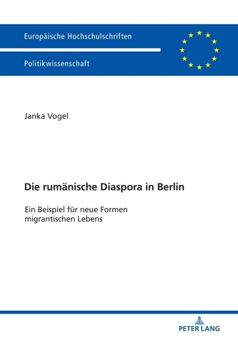 Cover image for book Die rumaenische Diaspora in Berlin