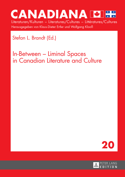 Cover image for book In-Between – Liminal Spaces in Canadian Literature and Cultures