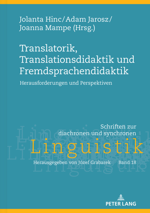Cover image for book Translatorik, Translationsdidaktik und Fremdsprachendidaktik