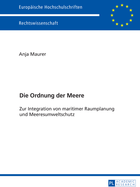 Cover image for book Die Ordnung der Meere