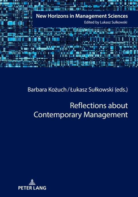 Cover image for book Reflections about Contemporary Management