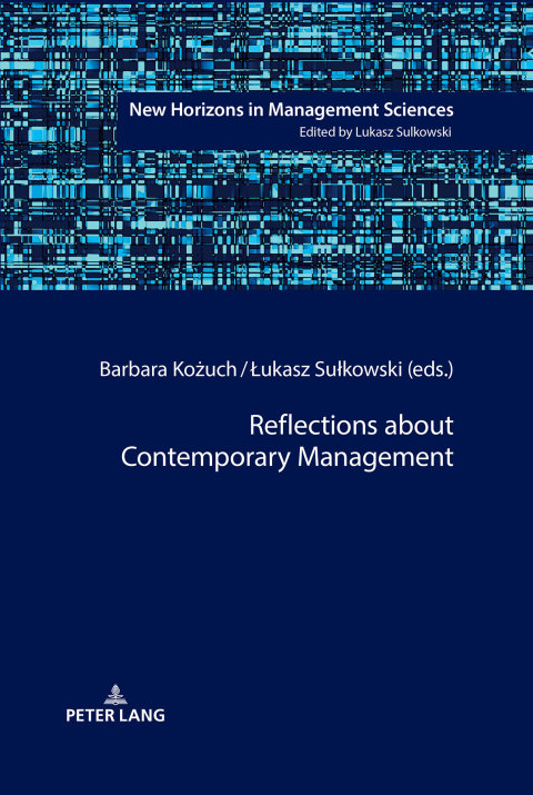 Cover image for book Reflections about Contemporary Management