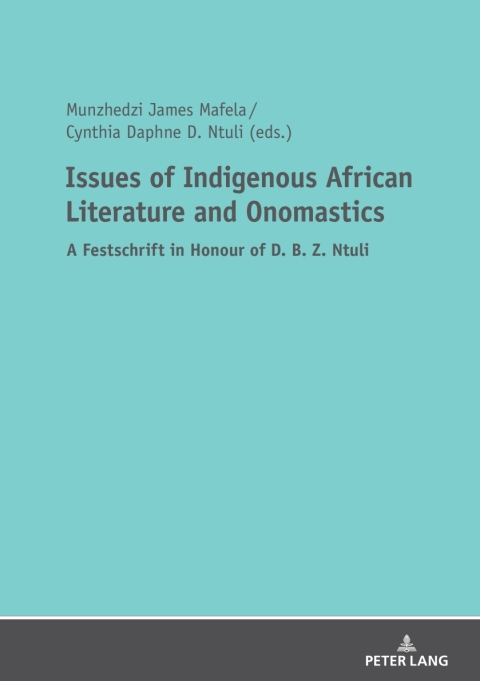 Cover image for book Issues of Indigenous African Literature and Onomastics