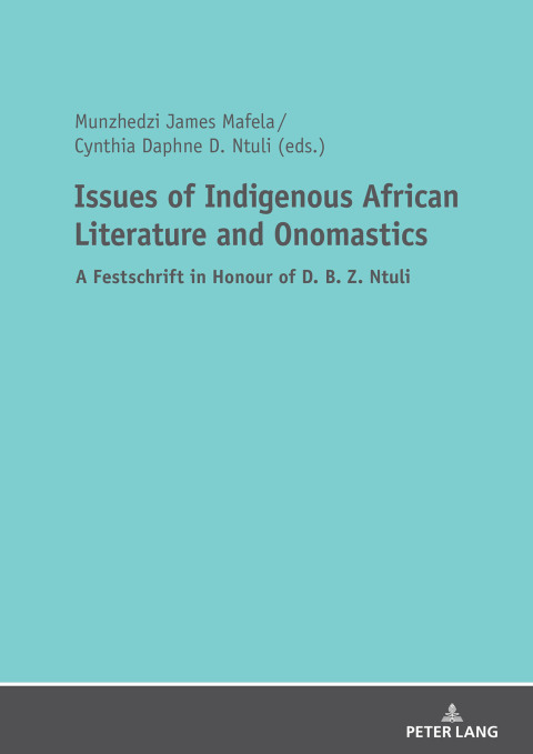 Cover image for book Issues of Indigenous African Literature and Onomastics