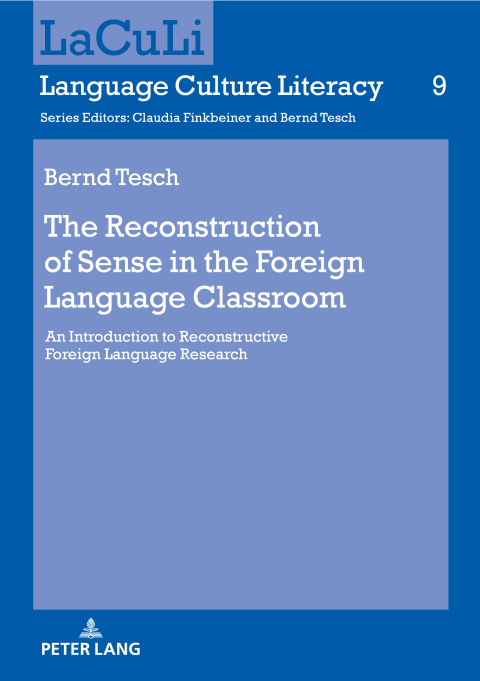 Cover image for book The Reconstruction of Sense in the Foreign Language Classroom