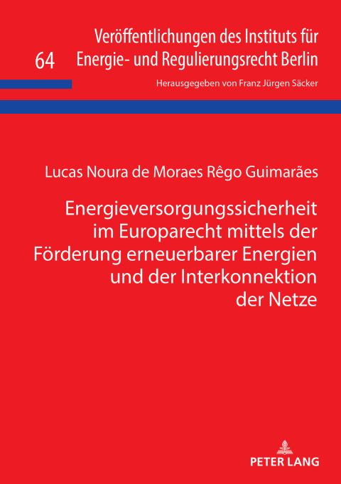 Cover image for book Energieversorgungssicherheit im Europarecht mittels der Foerderung erneuerbarer Energien und der Interkonnektion der Netze
