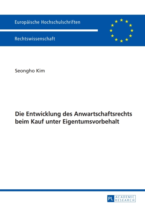 Cover image for book Die Entwicklung des Anwartschaftsrechts beim Kauf unter Eigentumsvorbehalt