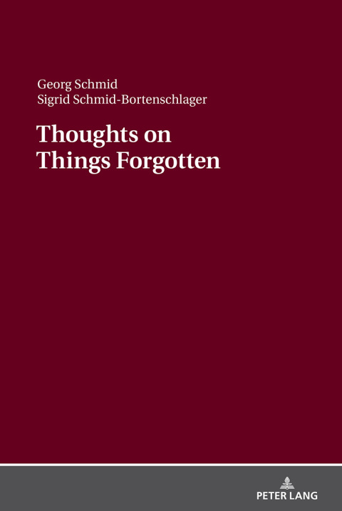 Thoughts on Things Forgotten 