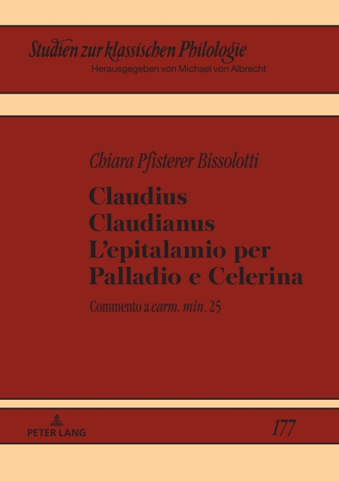 Cover image for book Claudius Claudianus. L’epitalamio per Palladio e Celerina