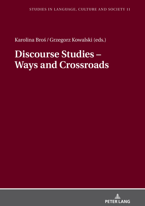 Cover image for book Discourse Studies – Ways and Crossroads