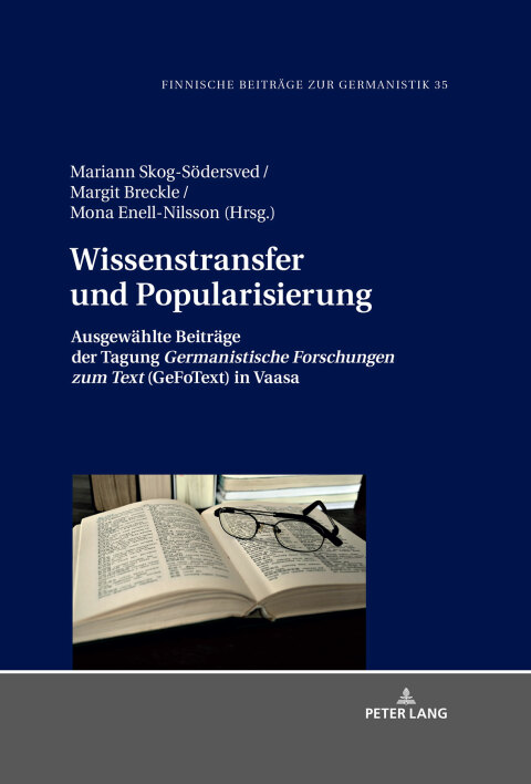 Cover image for book Wissenstransfer und Popularisierung
