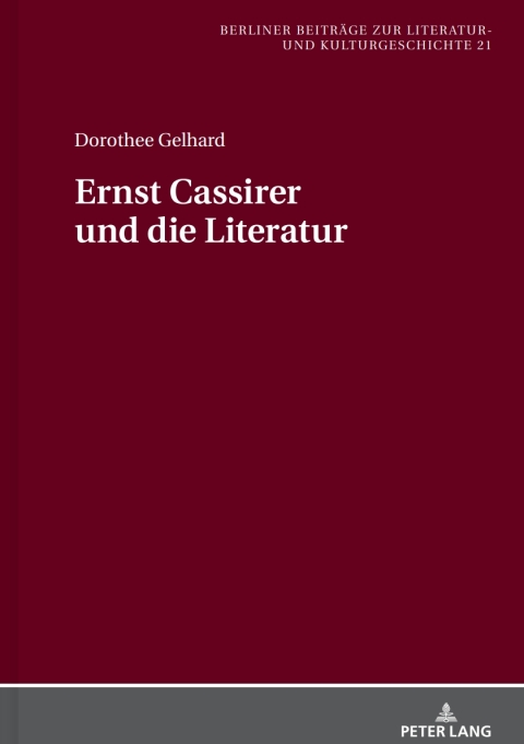 Cover image for book Ernst Cassirer und die Literatur