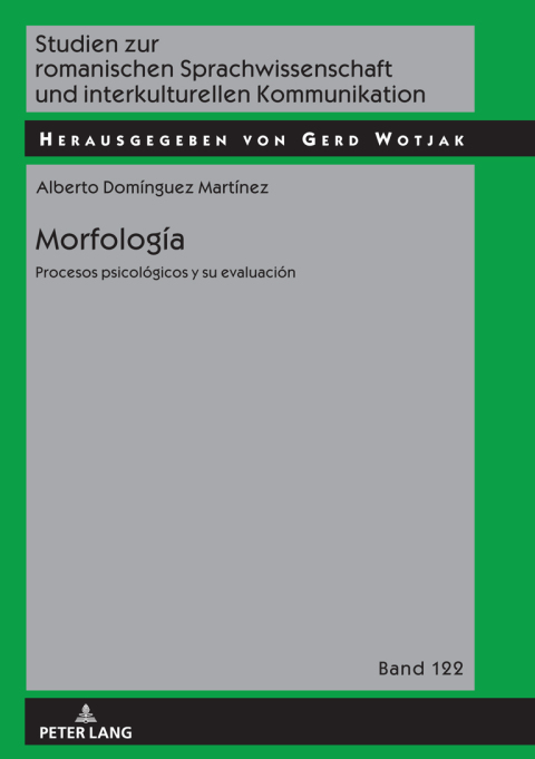 Cover image for book Morfología