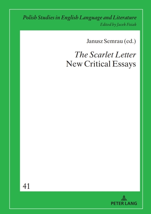 Cover image for book The Scarlet Letter. New Critical Essays
