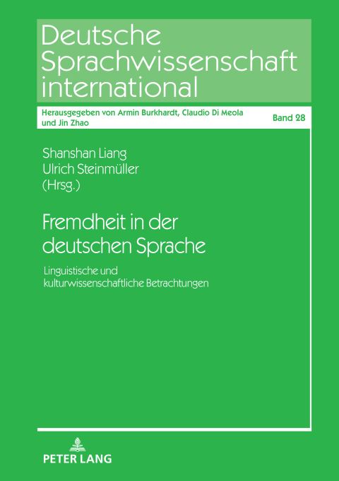Cover image for book Fremdheit in der deutschen Sprache