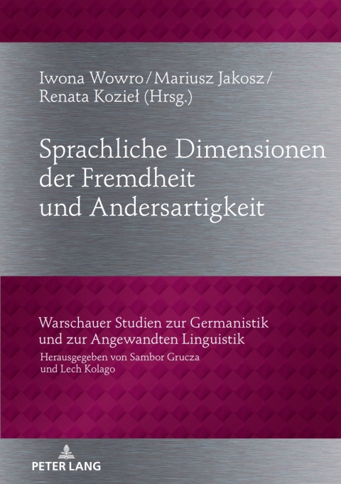 Cover image for book Sprachliche Dimensionen der Fremdheit und Andersartigkeit