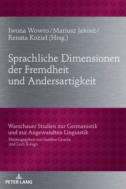 Cover image for book Sprachliche Dimensionen der Fremdheit und Andersartigkeit