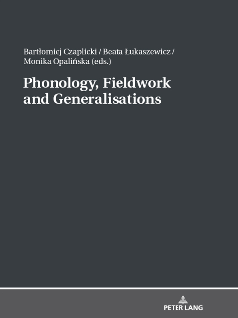 Cover image for book Phonology, Fieldwork and Generalizations
