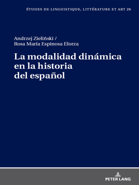 Cover image for book La modalidad dinámica en la historia del español