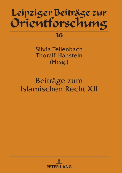 Cover image for book Beitraege zum Islamischen Recht XII