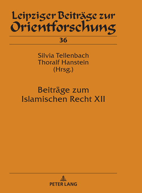 Beitraege zum Islamischen Recht XII 